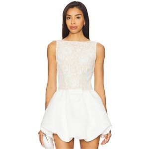 Lovers and Friends Serena Mini Dress in White